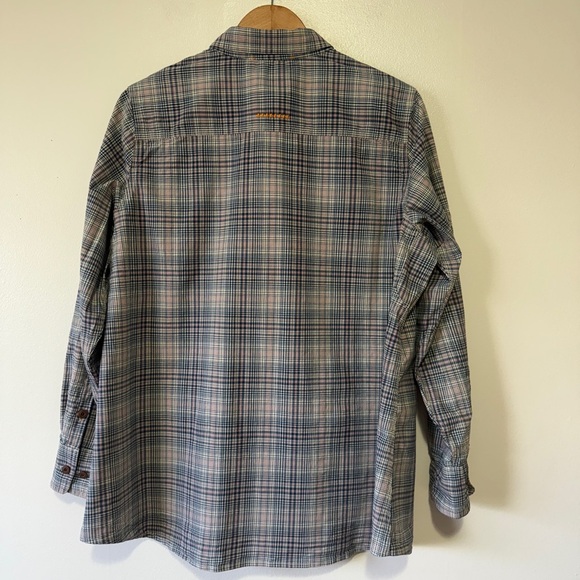 ARIAT REBAR Shirt Womens XXL Button Up Fitted Long Sleeve Size 1x - Picture 2 of 7